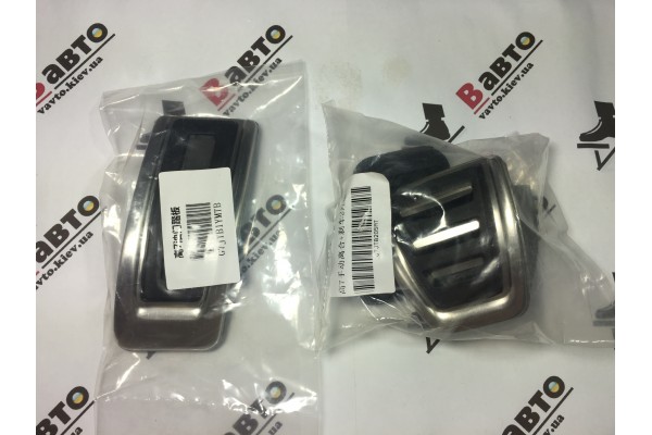 Накладка на педали S-Line для VW Golf 7, Passat B8, Polo 5, Skoda Octavia A7, Rapid, Audi A3, Seat Leon 4 (МКПП)